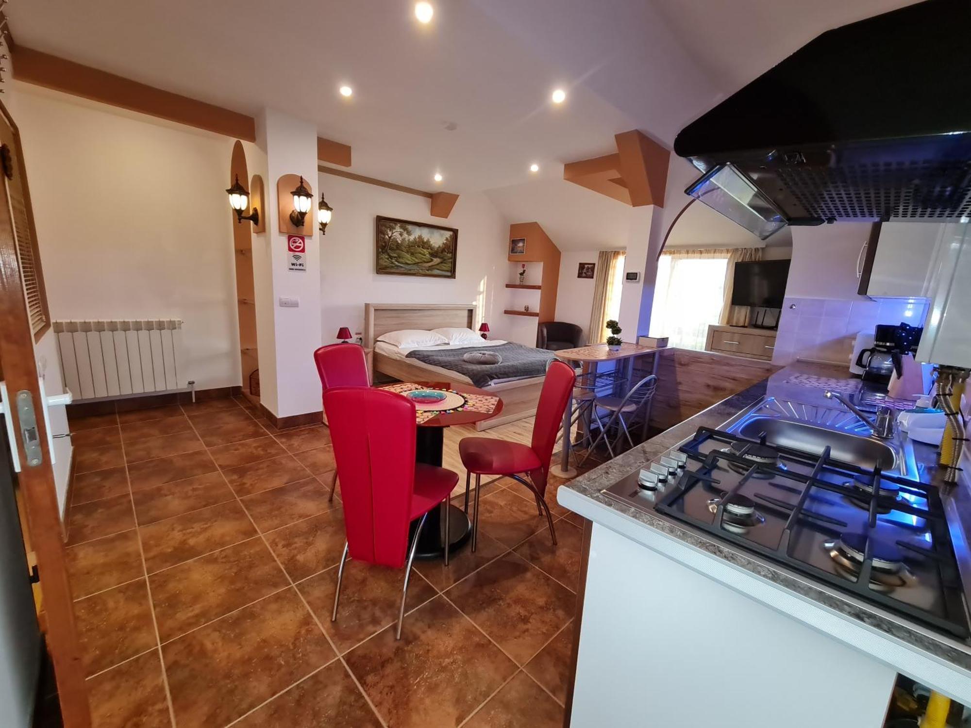 Apartament Casa Aryan Sînpetru Pokój zdjęcie